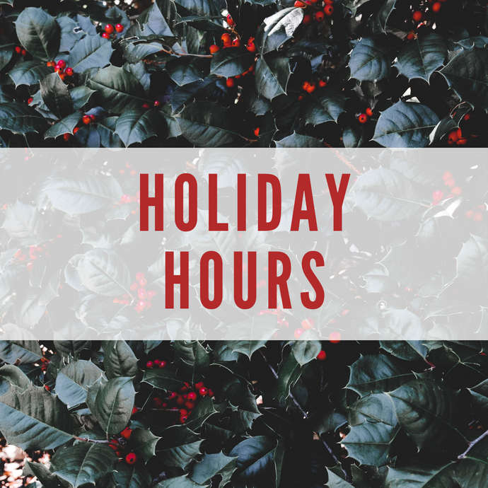 Holiday Hours