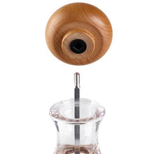 Load image into Gallery viewer, BEECH WOOD &amp; ACRYLIC SALT &amp; PEPPER MILL SET
