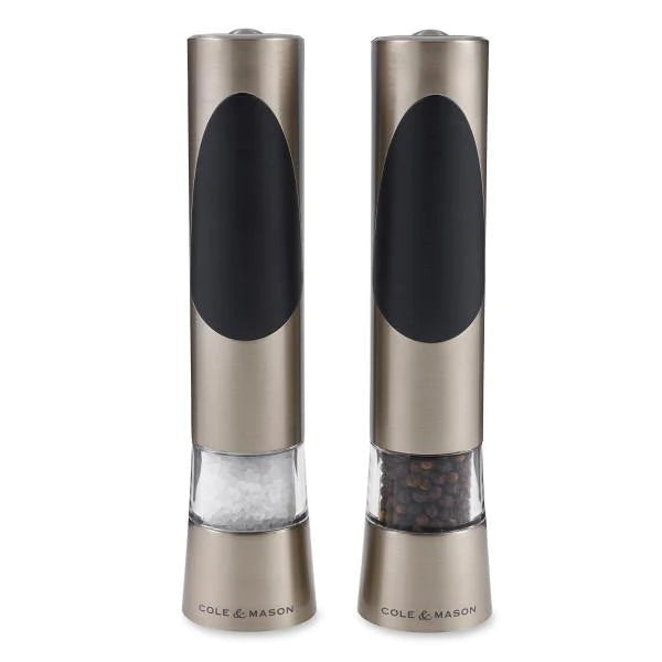 RICHMOND ELECTRONIC SALT & PEPPER MILL SET