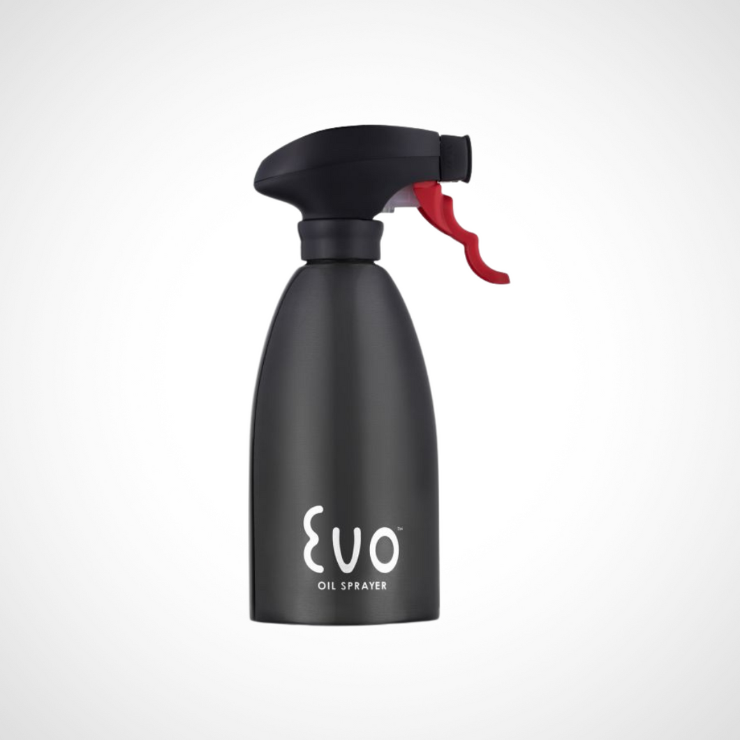 EVO 16 oz Black Stainless Steel Oil Sprayer