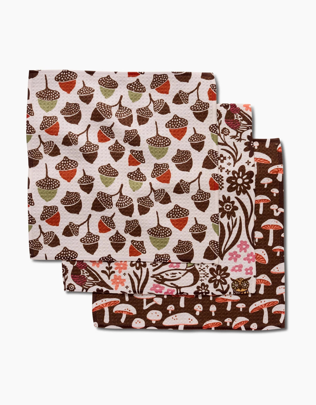 Geometry Dishcloth: Fall Abundance