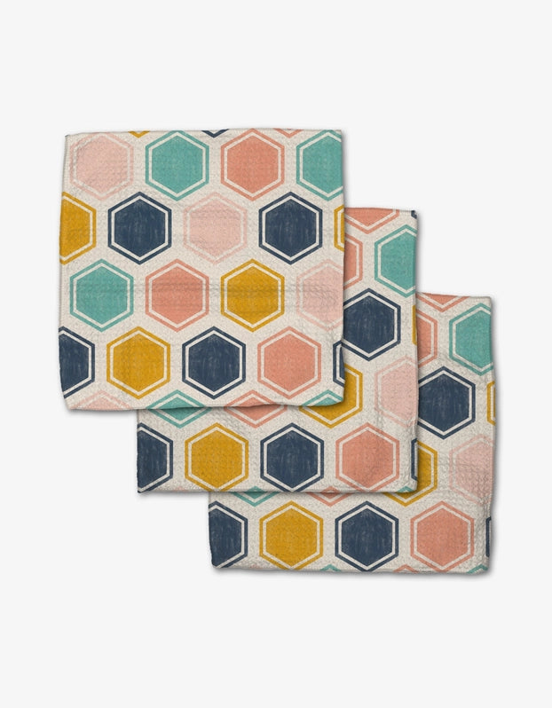 Geometry Dishcloth: Pollen Patchwork