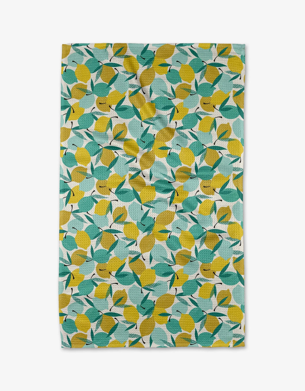 Geometry Kitchen Tea Towel: Lemonade