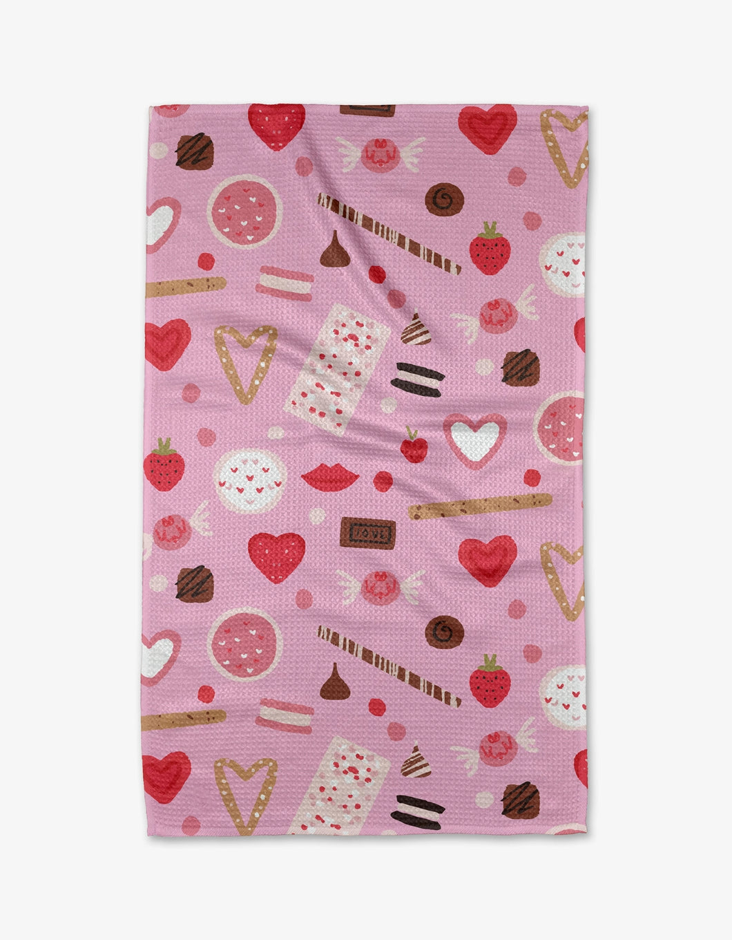 Geometry Kitchen Tea Towel: Sweet Lovin'