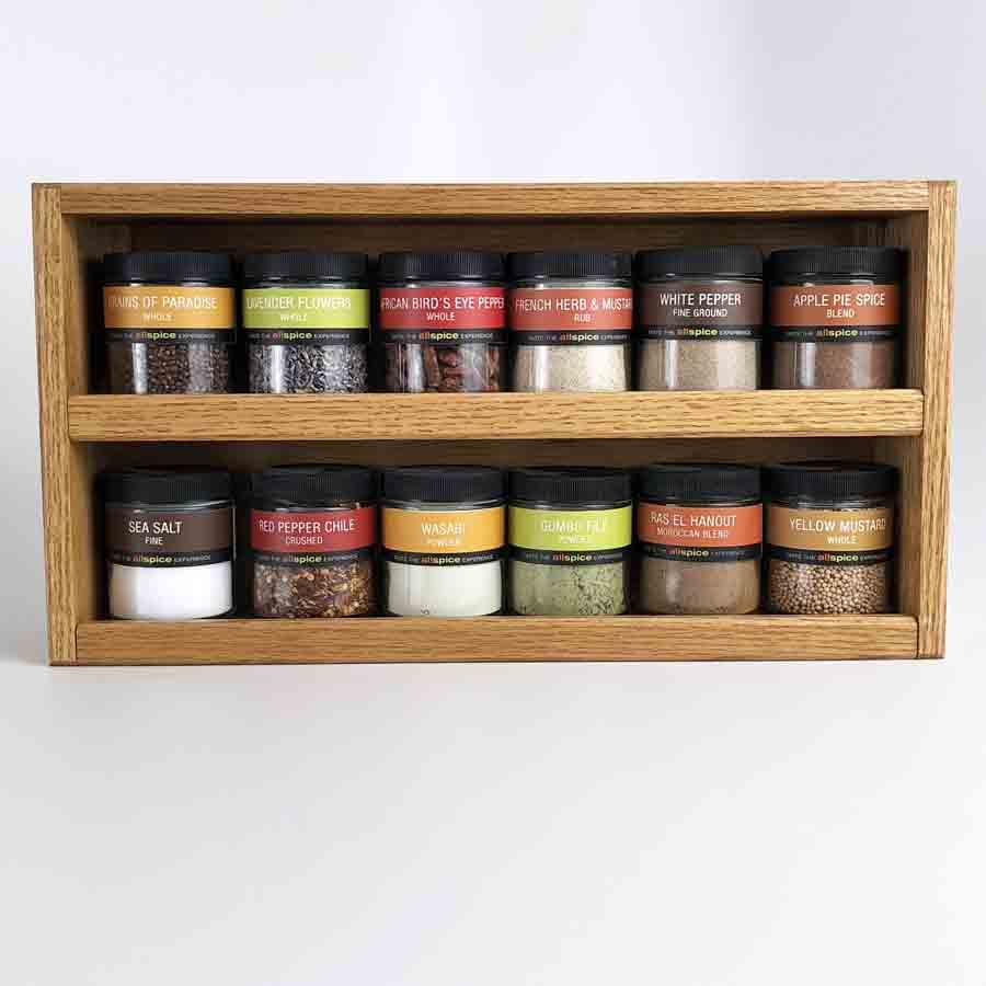 Spice Rack, Hanging 12 Jar