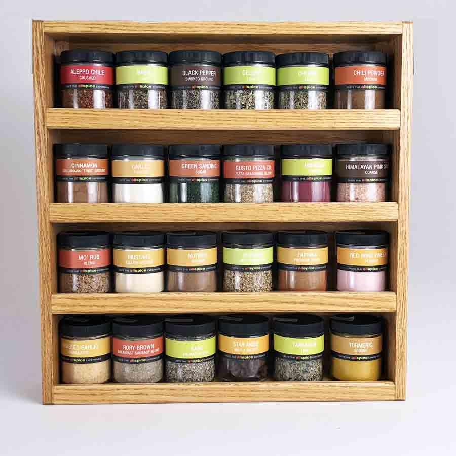 Spice Rack, Hanging 24 Jar